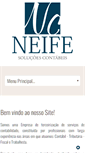 Mobile Screenshot of neifecontabilidade.com.br